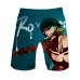 One Piece Roronoa Zoro Shorts